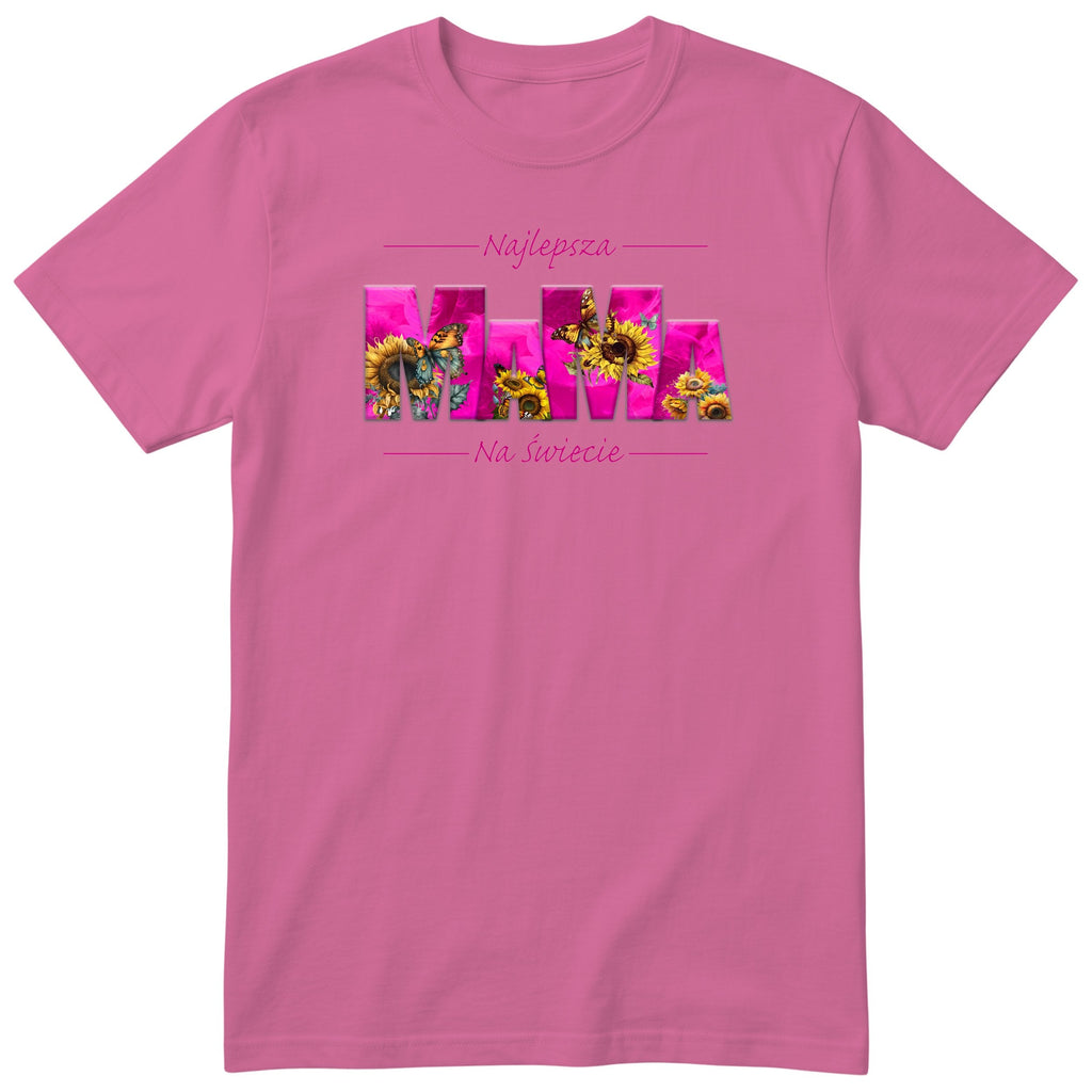 Koszulka różowa - Słoneczniki Pink