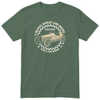 Blood Sweat and Beers Garage tee olive front