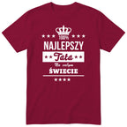 Najlepszy Tata Na Całym Świecie - Burgundy