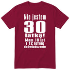 Nie Jestem 30 Latką - bordowa