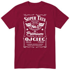Super Tata Ojciec Whisky - Burgundy