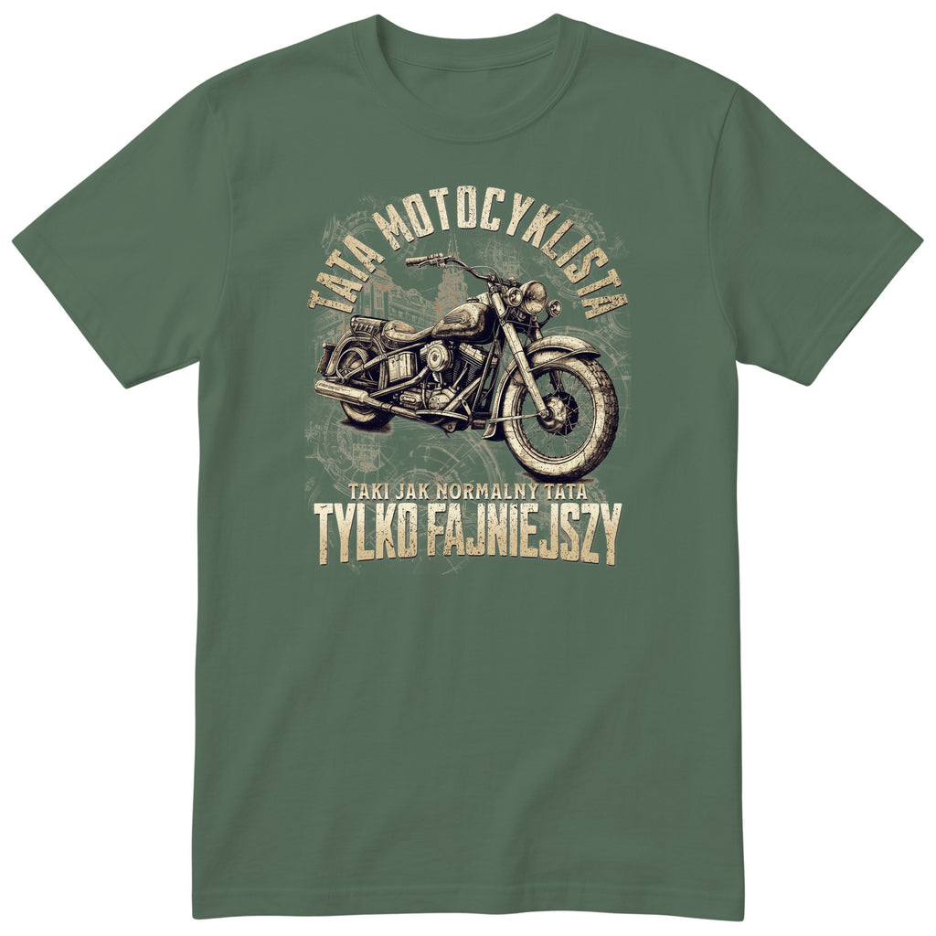 Tata Motocyklista Vintage - Olive