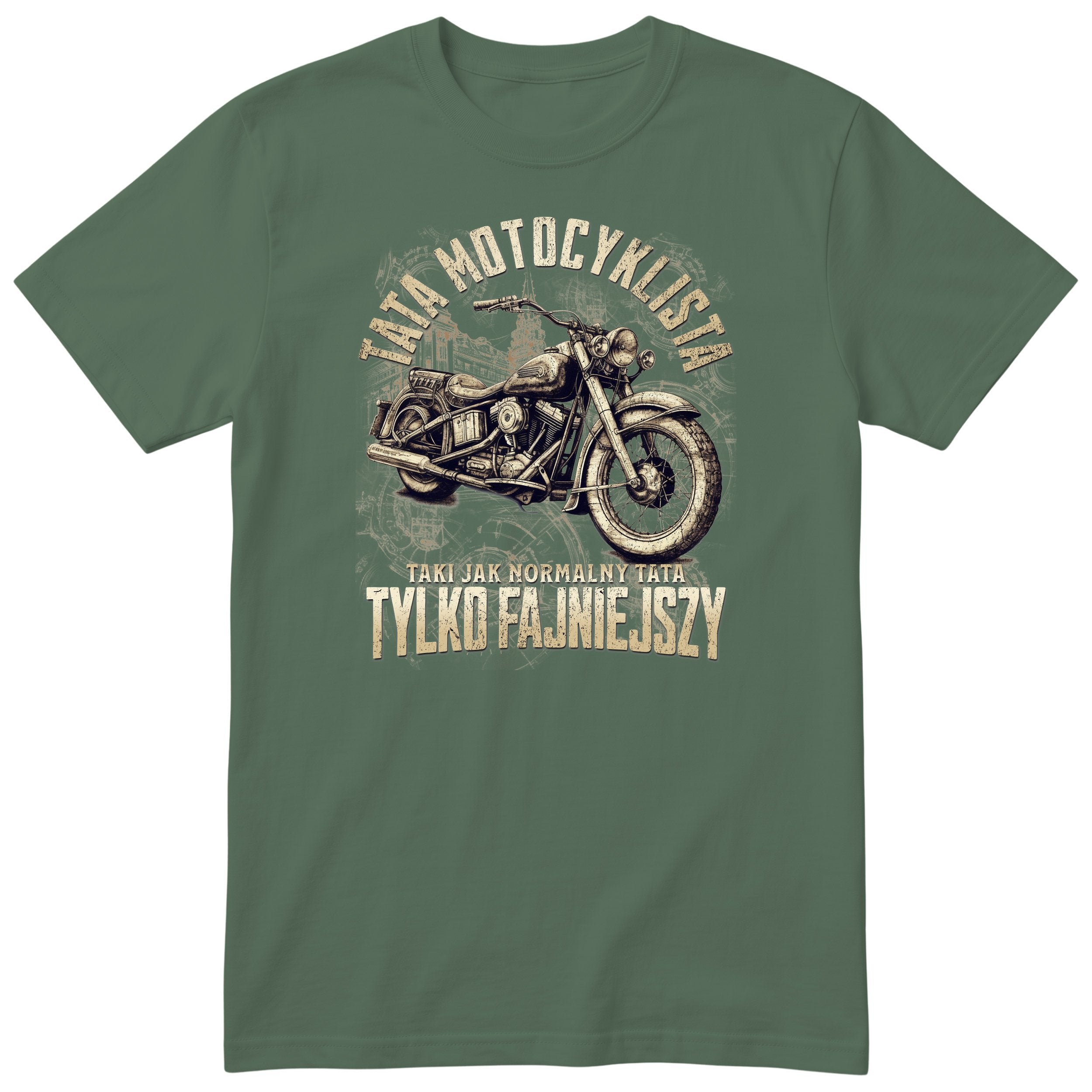 Tata Motocyklista Vintage - Olive