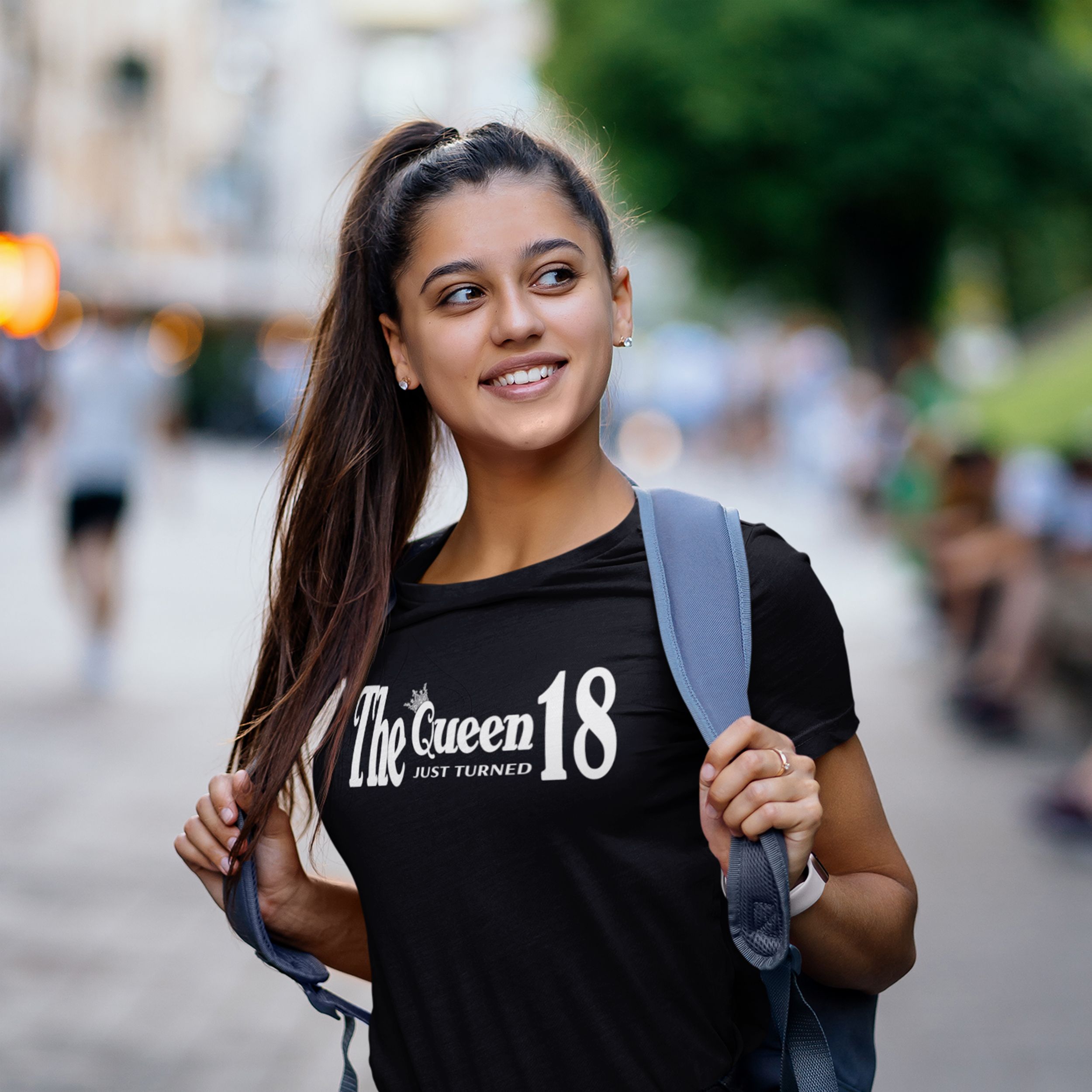 The Queen Just Turned 18 - 18th Birthday Shirt for Her - lifestyle photo 5 of 6