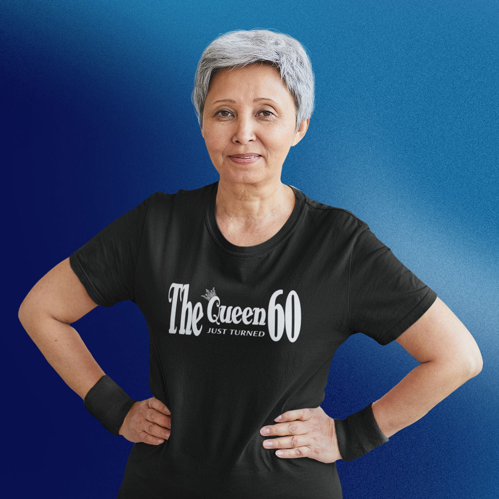 The Queen Just Turned 60 - 60th Birthday Shirt for Her - lifestyle photo 5 of 5