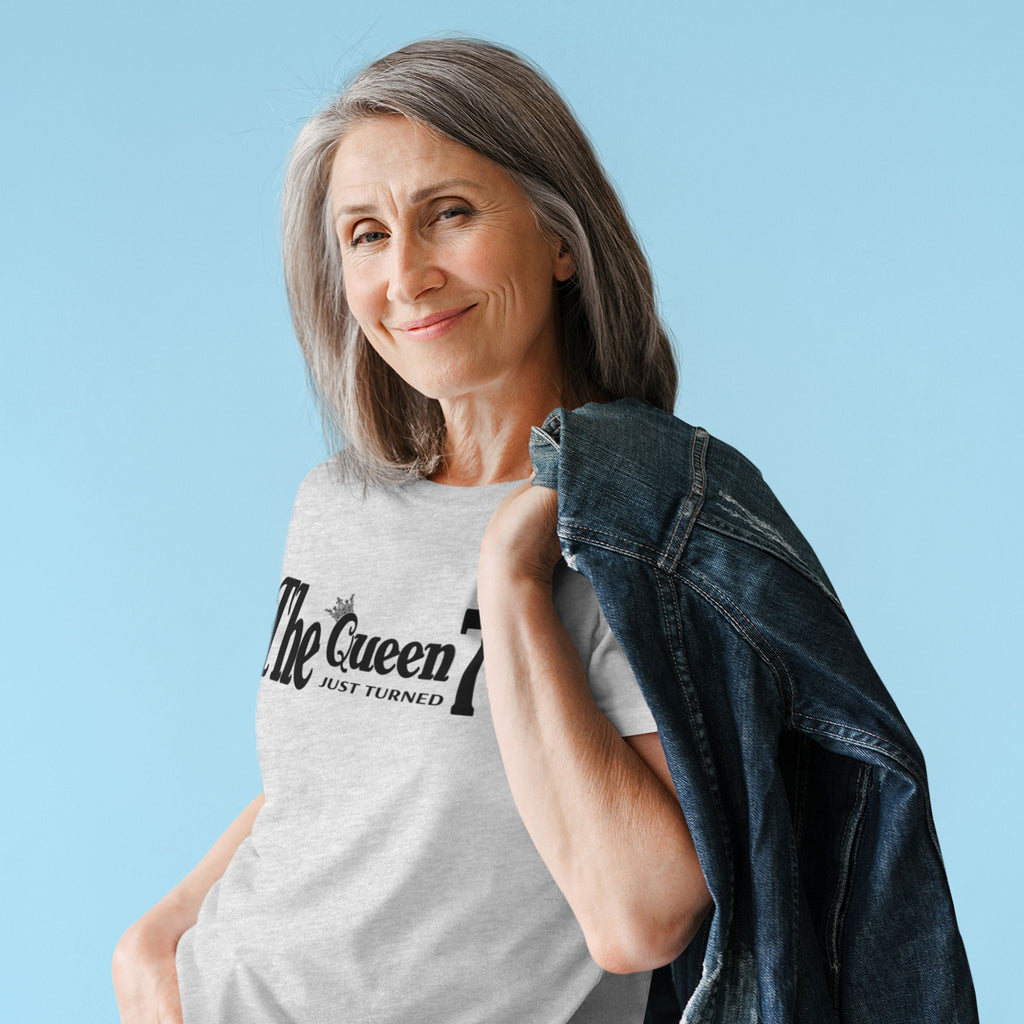 The Queen Just Turned 70 - 70th Birthday Shirt for Her - lifestyle photo 5 of 5