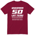 Wykonana 50 Lat Temu - Śmieszna Koszulka Urodzinowa Polish 50th Birthday