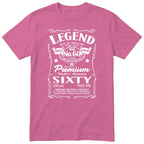 Legend Aged to Perfection 60th Birthday T-Shirt Women