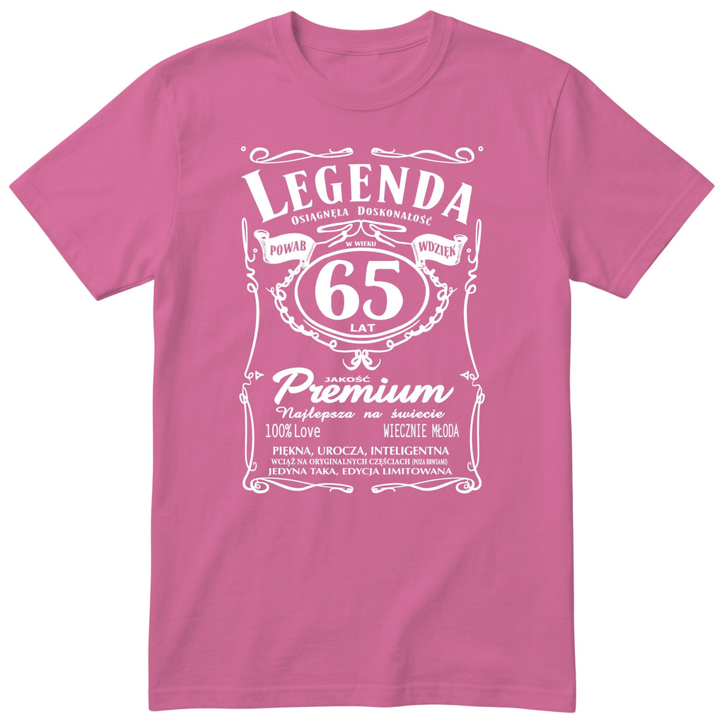 Legenda 65 Lat - Koszulka Urodzinowa Polish Birthday Gift for Her