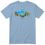 Best Mom Ever Blue Sunflower - Light Blue