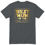 Best Mum in the Galaxy Gold - Charcoal