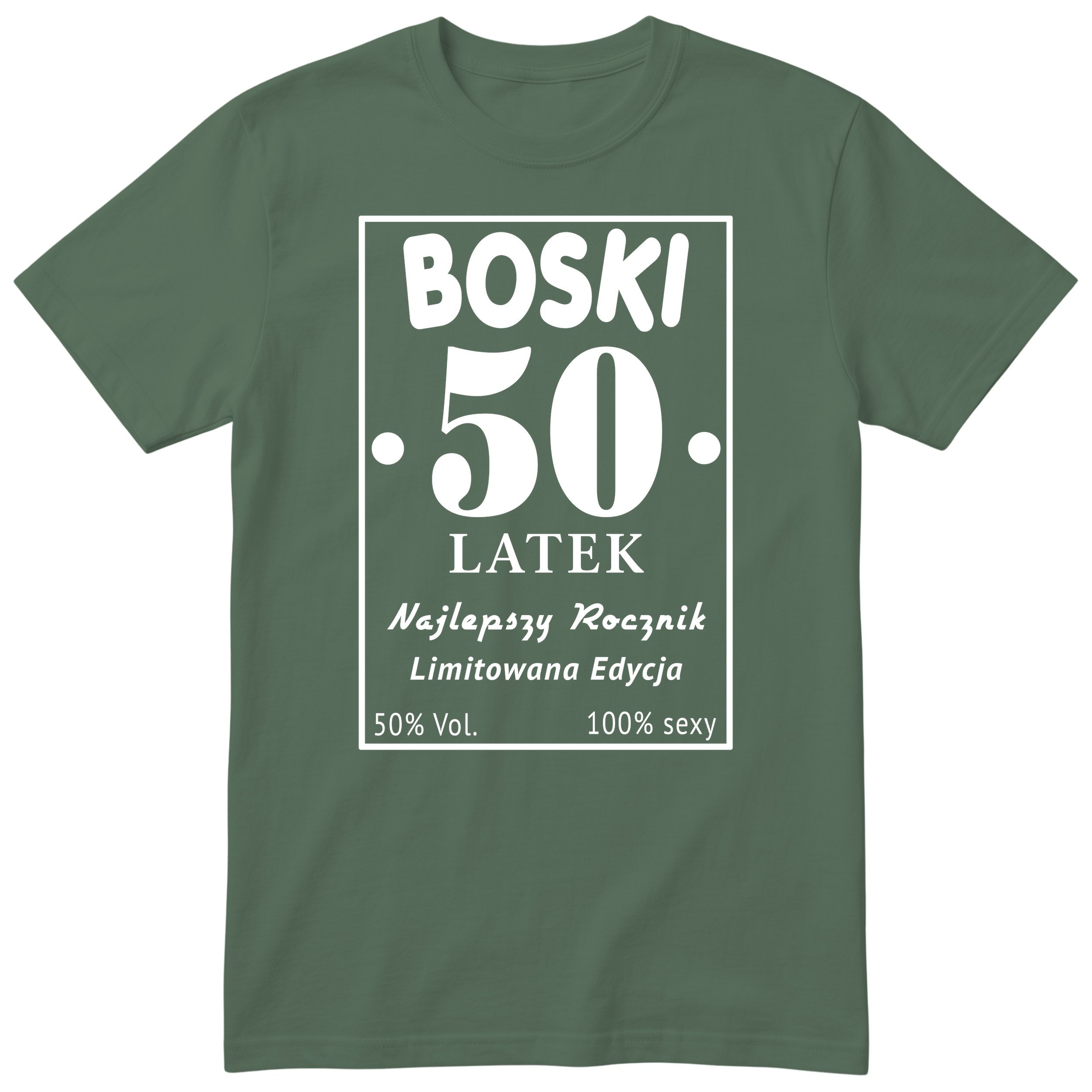 Boski 50 Latek - oliwkowa