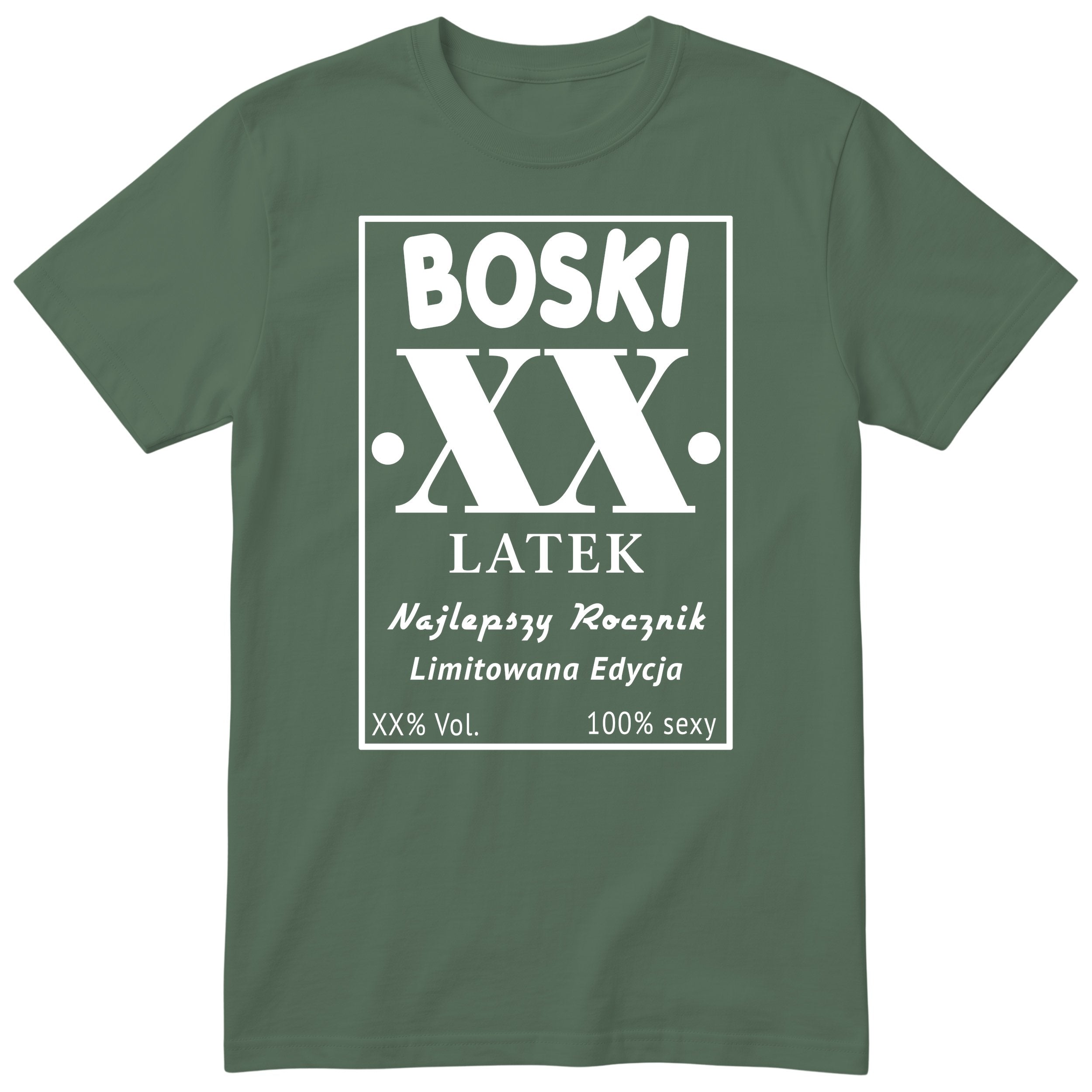 Boski XX Latek - oliwkowa