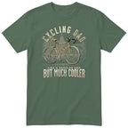 Cycling Dad Road Bike T-Shirt - Olive