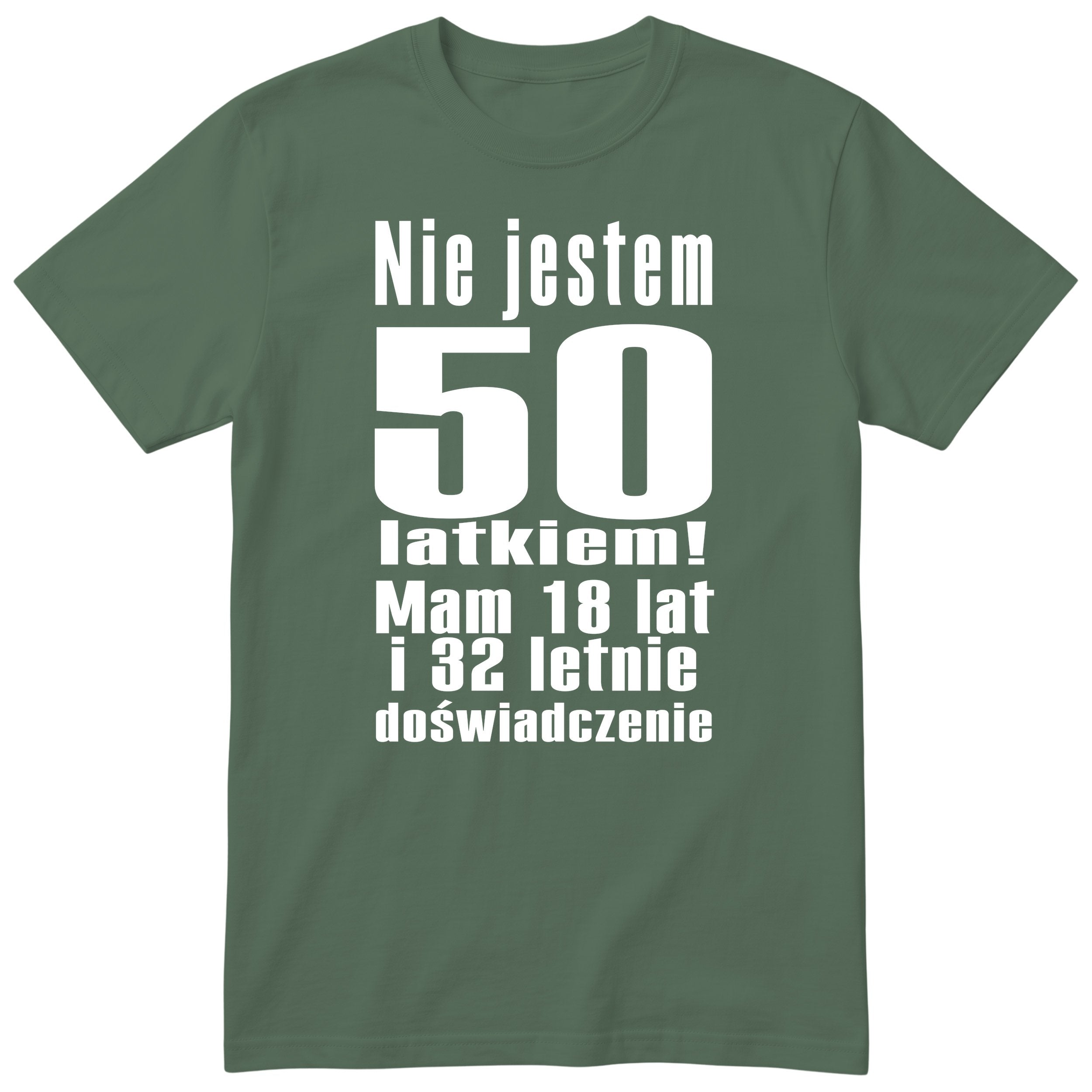 Nie Jestem 50 Latkiem - Śmieszna Koszulka Urodzinowa Polish 50th Birthday