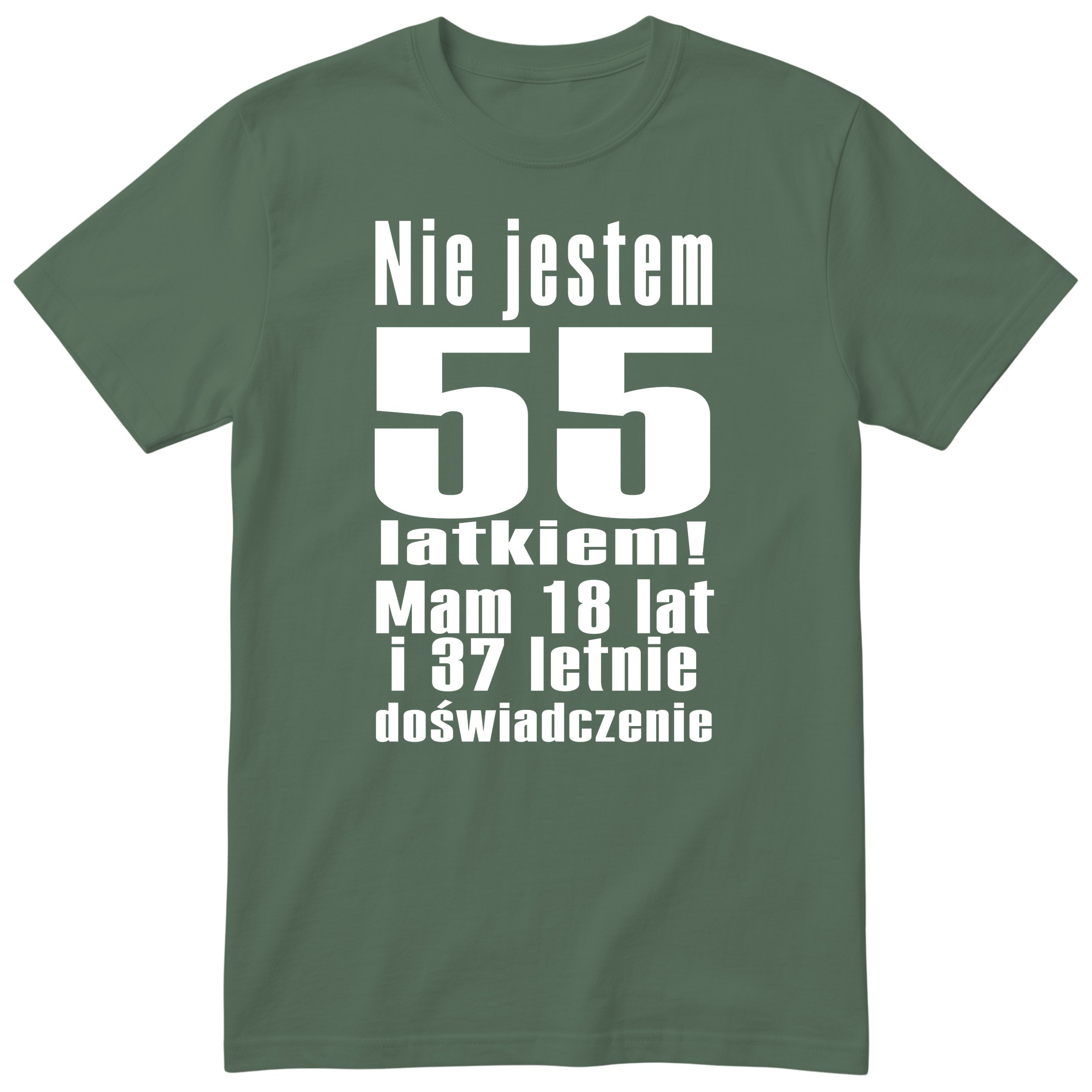 Nie Jestem 55 Latkiem - Śmieszna Koszulka Urodzinowa Polish 55th Birthday