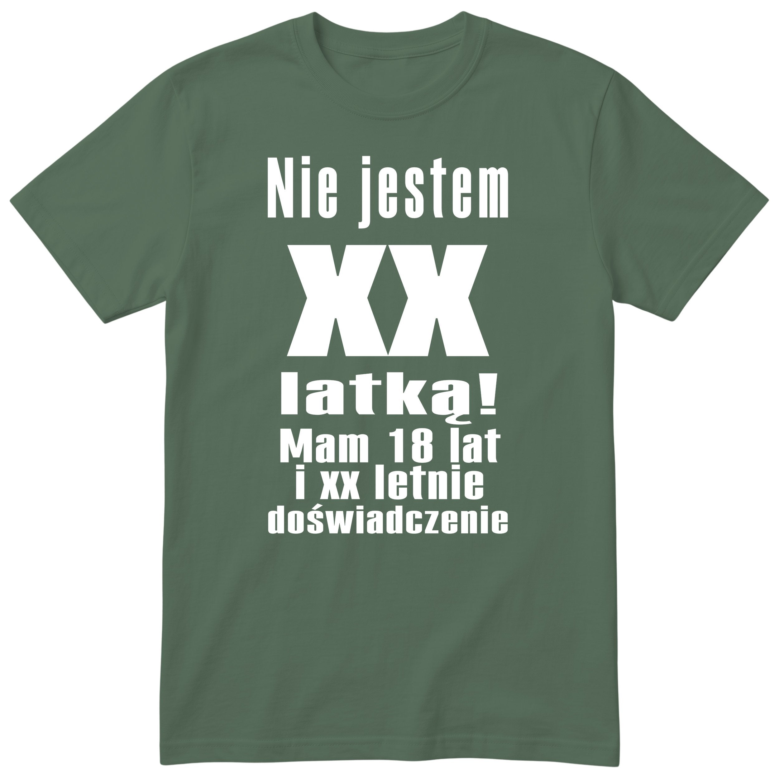Nie Jestem XX Latką - Śmieszna Koszulka Urodzinowa na Każde Urodziny