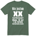 Nie Jestem XX Latkiem - Śmieszna Koszulka Urodzinowa na Każde Urodziny