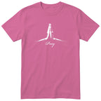 Pray T-Shirt | Prayer Hands Faith Design | Christian Gift - Pink