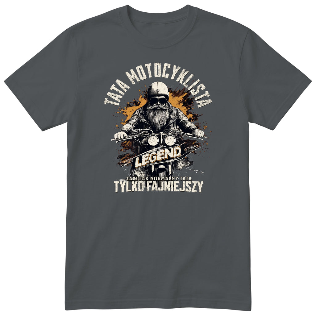 Tata Motocyklista Złoty - Charcoal