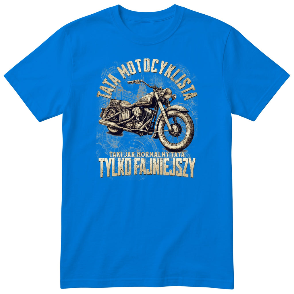Tata Motocyklista Vintage - Royal Blue