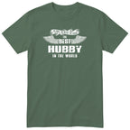 Olive The Best Hubby In The World wings t-shirt - the man, the myth, the legend, gift for husband