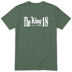 The King Just Turned 18 t-shirt - 18th birthday gift for him with a crown