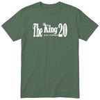 The King Just Turned 20 t-shirt - 20th birthday gift for him with a crown