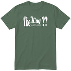 The King Just Turned XX olive t-shirt