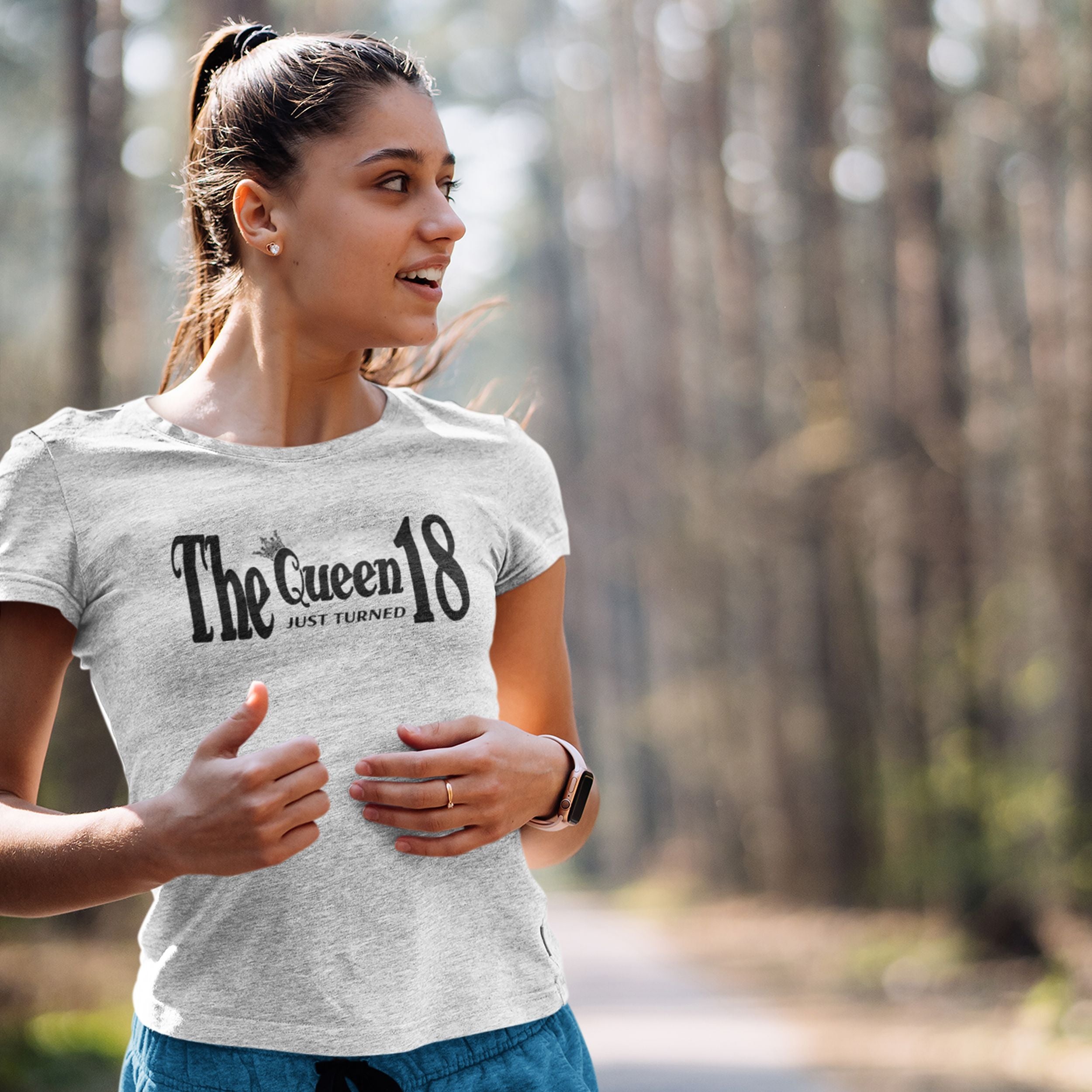 The Queen Just Turned 18 - 18th Birthday Shirt for Her - lifestyle photo 6 of 6