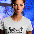 The Queen Just Turned 21 - 21st Birthday Shirt for Her - lifestyle photo 6 of 7