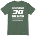 Wykonana 30 Lat Temu - Śmieszna Koszulka Urodzinowa Polish 30th Birthday
