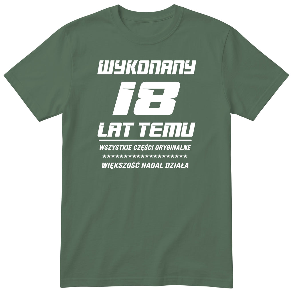 Wykonany 18 Lat Temu - oliwkowa