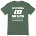 Wykonany 18 Lat Temu - oliwkowa
