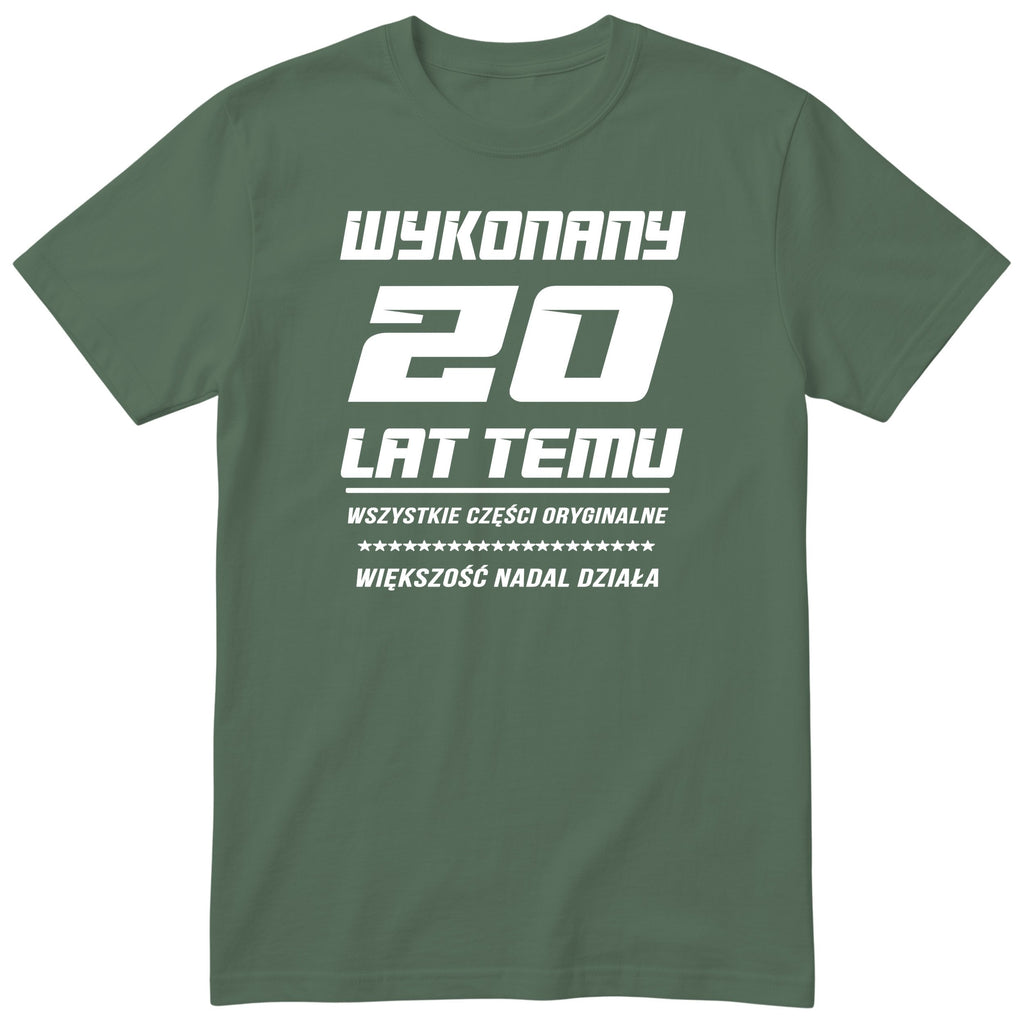Wykonany 20 Lat Temu - oliwkowa