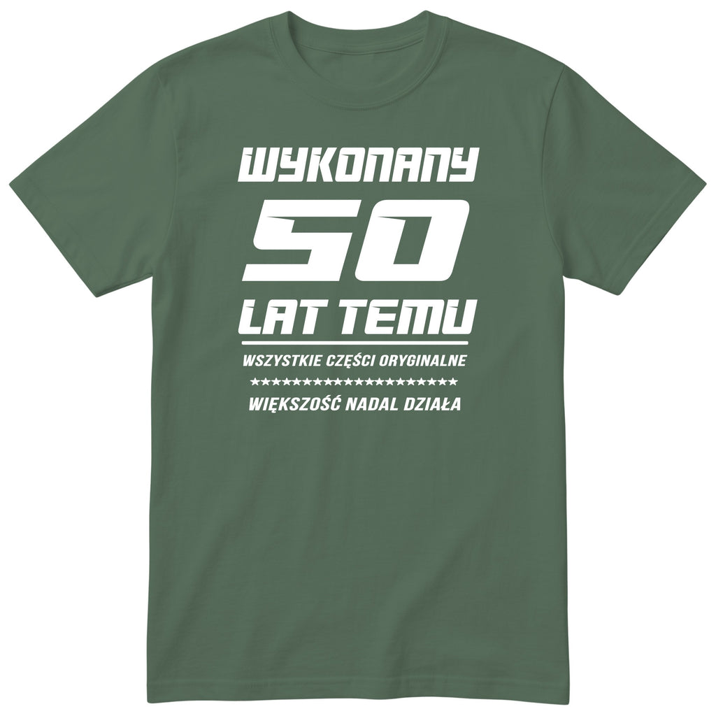 Wykonany 50 Lat Temu - oliwkowa