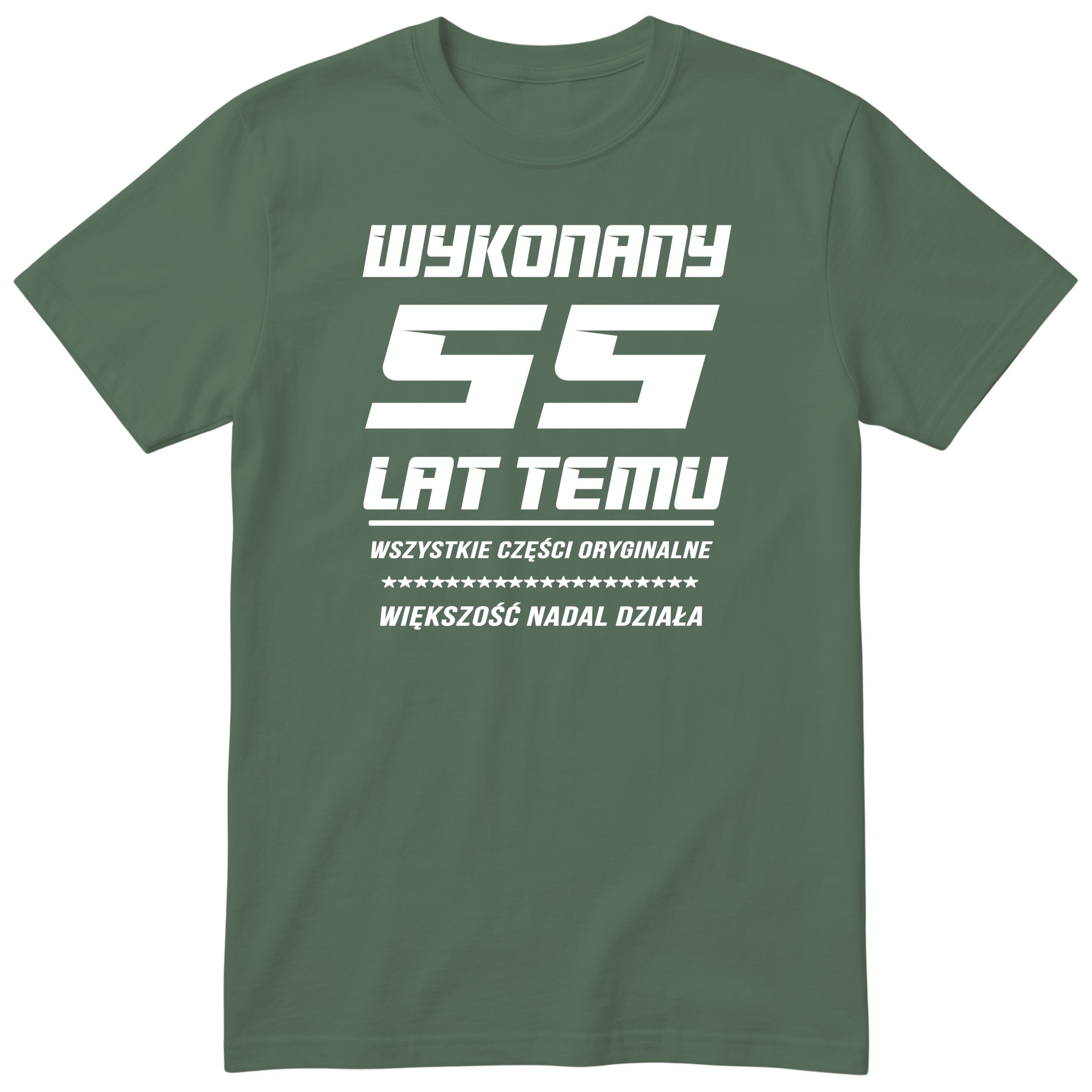Wykonany 55 Lat Temu - oliwkowa