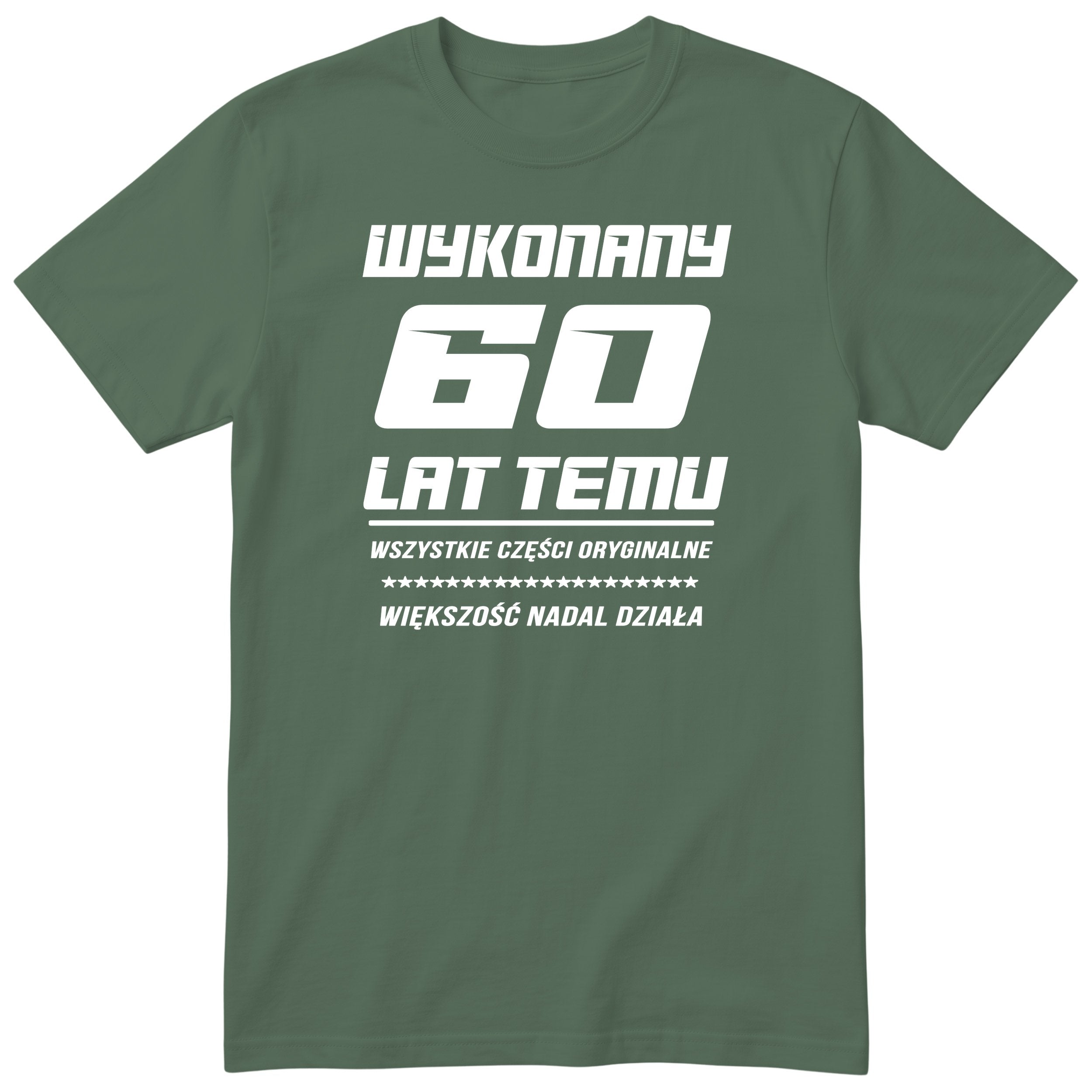 Wykonany 60 Lat Temu - oliwkowa