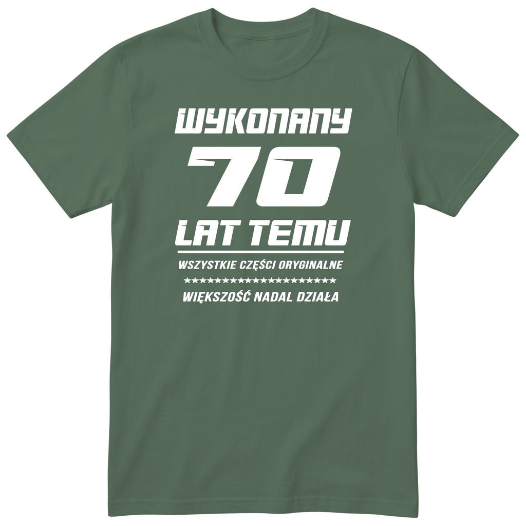 Wykonany 70 Lat Temu - oliwkowa