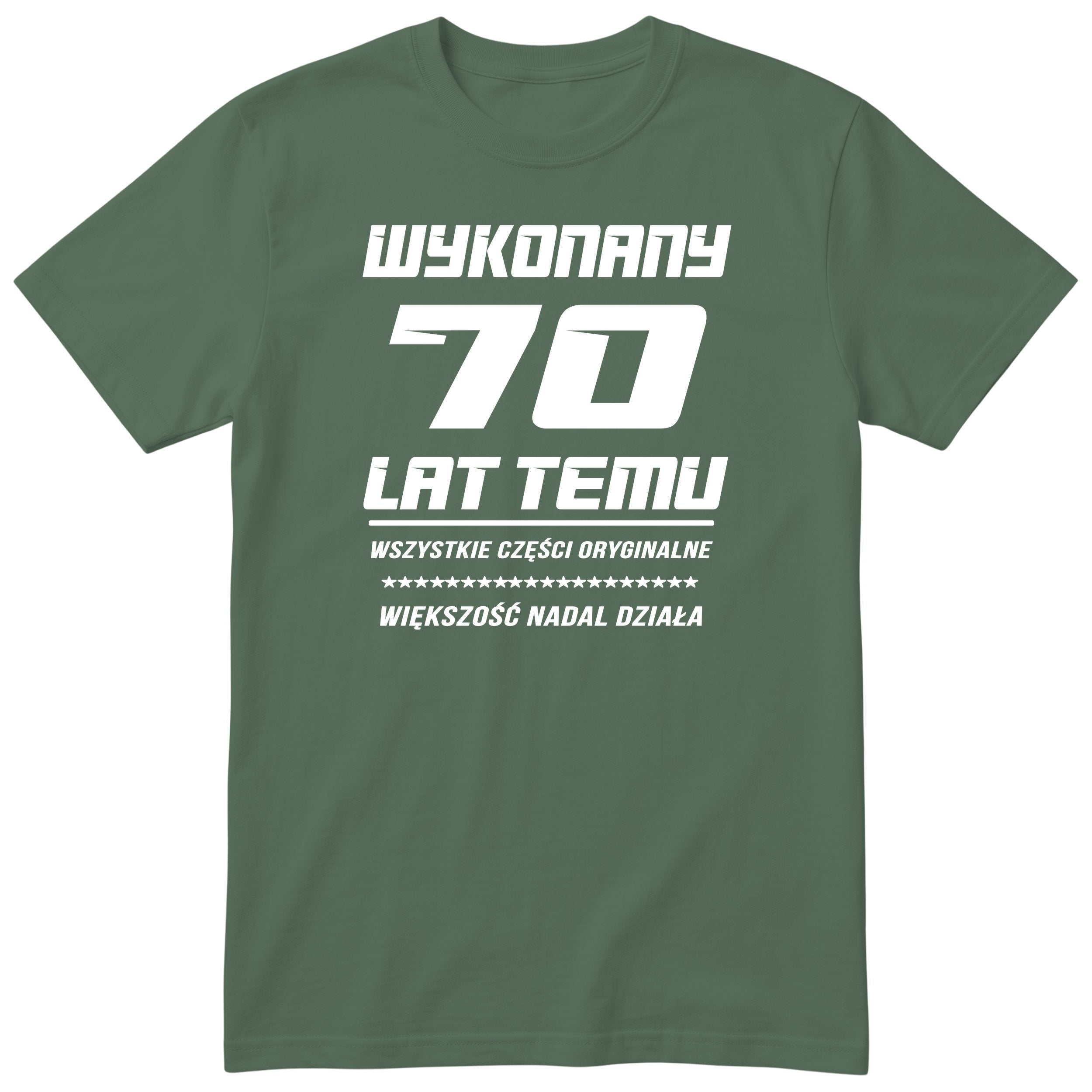 Wykonany 70 Lat Temu - oliwkowa