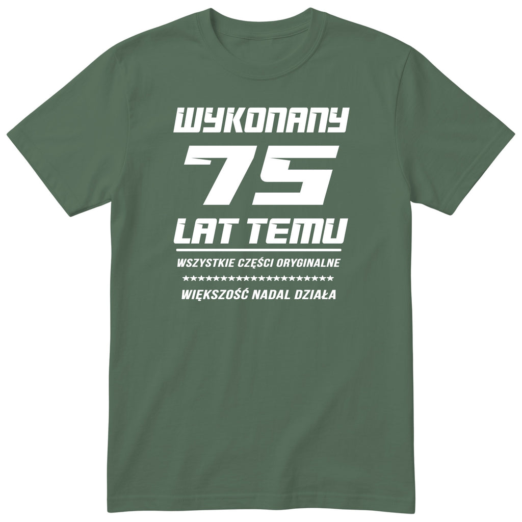 Wykonany 75 Lat Temu - oliwkowa