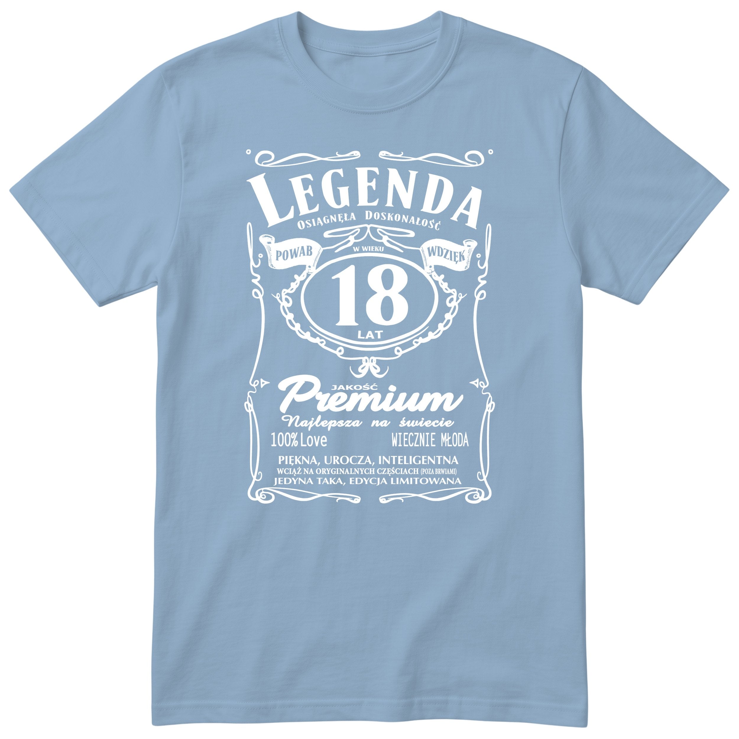 Legenda 18 Lat - Koszulka Urodzinowa Polish Birthday Gift for Her