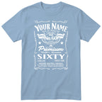 Personalised 60th Birthday T-Shirt Women Worlds Greatest Sixty