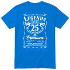 Koszulka Legenda 25 Lat - niebieska