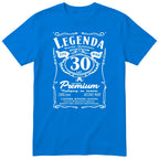 Koszulka Legenda 30 Lat - niebieska