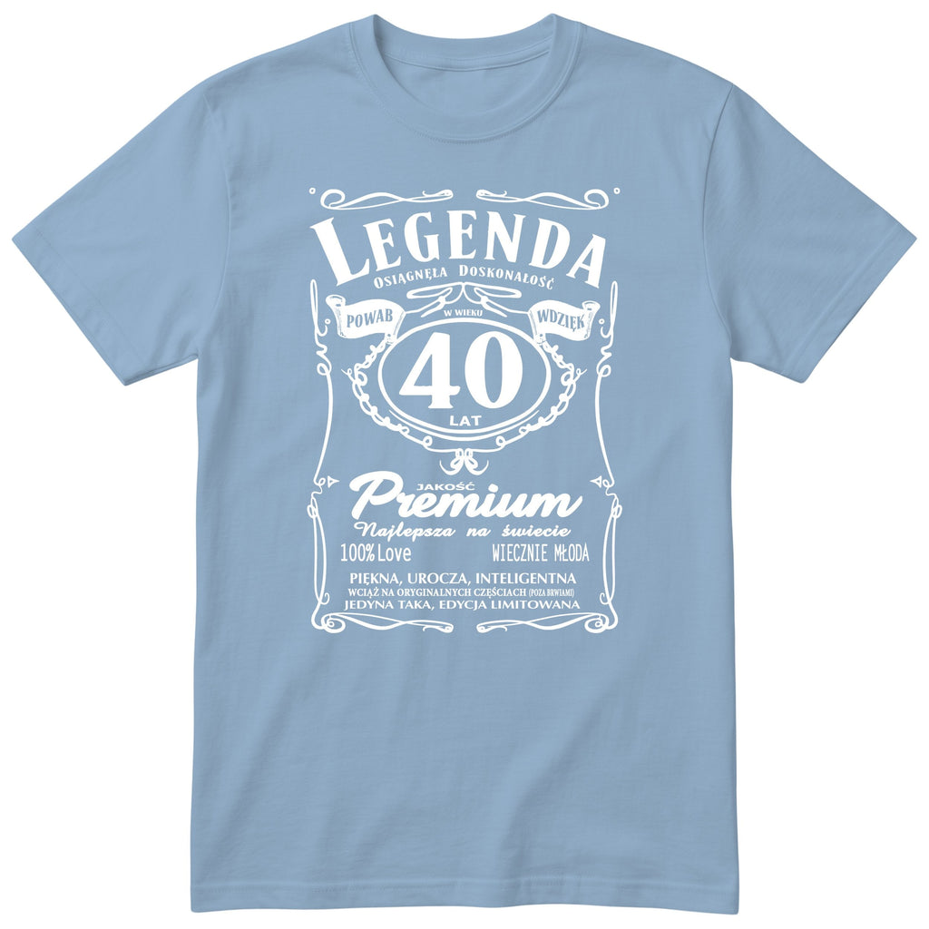 Legenda 40 Lat - Koszulka Urodzinowa Polish Birthday Gift for Her