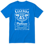 Koszulka Legenda 45 Lat - niebieska