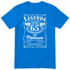Koszulka Legenda 65 Lat - niebieska