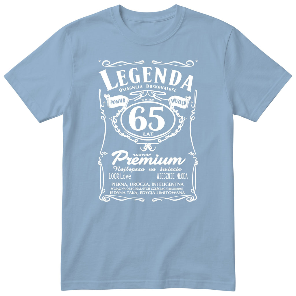 Legenda 65 Lat - Koszulka Urodzinowa Polish Birthday Gift for Her
