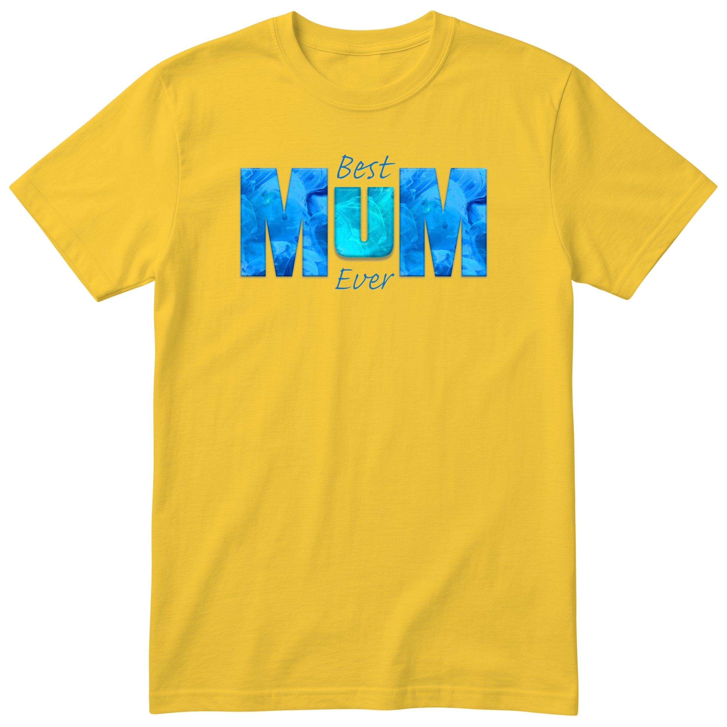 Best Mum Ever Blue - Yellow